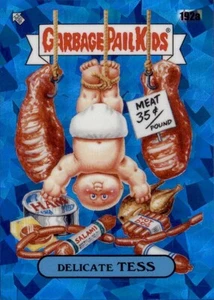 Garbage Pail Kids 2022 cromo zafiro serie delicado Tess #192a - Imagen 1 de 2