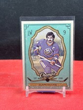 2009-10 Upper Deck Champ's Green Parallel #64 Clark Gillies New York Islanders