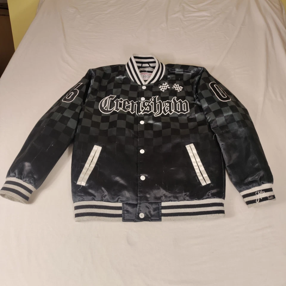 Crenshaw Nipsey Hussle Victory Lap Satin Jacket - Men's XL - Poor Condition Read - image 1 of 4