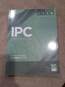 International Plumbing Code 2018, Paperback by International Code Council - Picture 1 of 3
