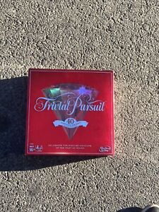 Hasbro Trivial Pursuit 40th Anniversary Ruby Edition Game Board - E1923