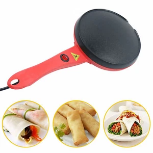 Electric Crepe Maker Baking Pancake Pan Non-Stick Frying Griddle Machine - Picture 1 of 12