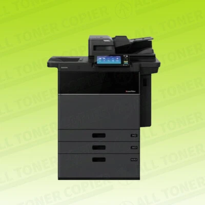 Impresora láser color dúplex Toshiba E-Studio 7506AC copiadora escaneo 55PPM A3 MFP 6506 Foto 1 de 4