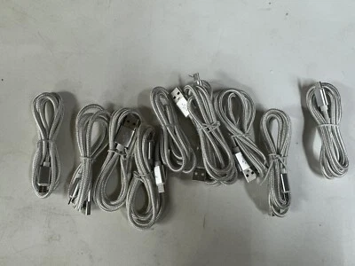 10 Total/ Samsung Galaxy S7 S6 Edge+PS4 Micro USB Cable Fast Charging Cord 3ft - Image 1 of 4