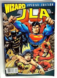 Wizard JLA Super Special Edition #1 1998 Wizard 7.5 Magazine Wonder Woman Flash - Picture 1 of 1