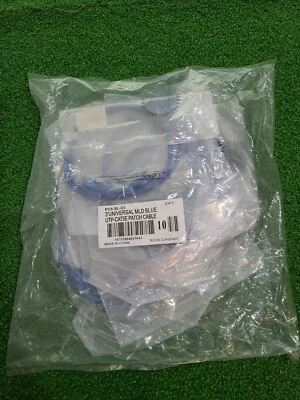 LOT OF 10 PC5-BL-03 3FT Universal MLD Blue UTP CAT5E Patch Cables - Image 1 of 4