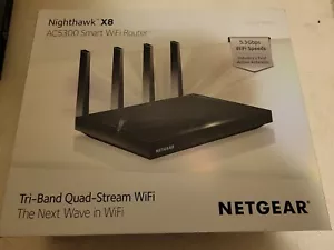 NETGEAR AC5300 R8500 Nighthawk X8 Tri-Band WiFi Router - Picture 1 of 6