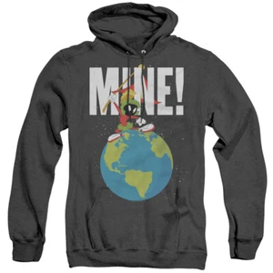 LOONEY TUNES MINE Licensed Hooded Sweatshirt Heather Hoodie SM-3XL - Picture 1 of 2