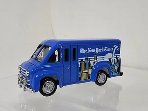 MATCHBOX MODEL OF YESTERYEAR POWER OF THE PRESS YPP04 DODGE ROUTE VAN 'NY TIMES' - Picture 1 of 4