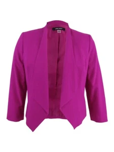 Nine West Women's Plus Size Star-Collar Blazer - Picture 1 of 2