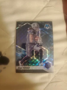 2021 Panini MOSAIC #341 Simi Fehoko GENESIS RC PRIZM SSP. CHARGERS! - Picture 1 of 2