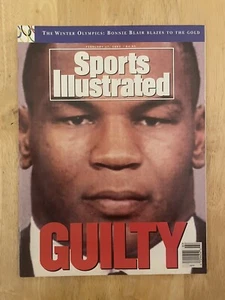 Vintage Sports Illustrated Mike Tyson “Guilty” Feb 17 1992 🔥🔥 - Picture 1 of 6