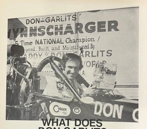 71' Don Garlits Crower Cams and Equipment vintage 8.5 x 11 inch print ad - Picture 1 of 2