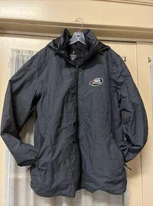 Elevate Nascar Coat Jacket Winter Men XL, Charcoal Gray, Removable Lining, Nice! - Picture 1 of 11