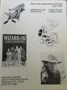 1993 Juli-Post & Telefon Animation Kunst Disneyana, Comics, Kinoartikel. - Bild 1 von 2