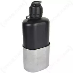 Original Swiss M84 Field Canteen - 0.8L Water Bottle Army Surplus Cup Military - Picture 1 of 5