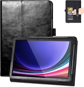 For Samsung Galaxy Tab S9 Plus Case PU Leathe Folio Design, Auto Sleep/Wake - Picture 1 of 9