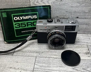 Olympus 35 RC Film Camera w/Zuiko 42mm f/2.8 Lens *FOR PARTS OR REPAIR* - Picture 1 of 24