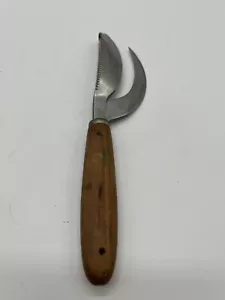 Fischschuppen Dachrinnenwerkzeug Utensil Schweden Stalvaru Edelstahl Vintage - Bild 1 von 3