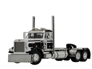 1/64 DCP WHITE/BLACK PETERBILT 379 DAY CAB - Picture 1 of 5