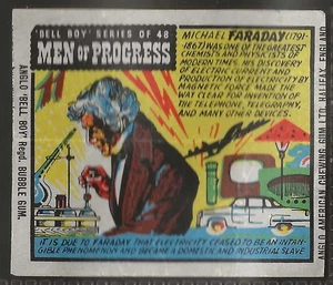 ANGLO-MEN OF PROGRESS 1958-#11- MICHAEL FARADAY - Picture 1 of 2