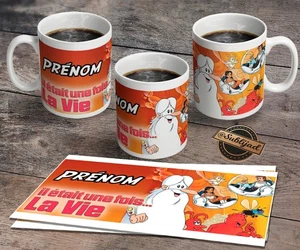 Mug Tasse Il était une fois... la  Personnalisable Avec le Prénom de Votre Choix - Picture 1 of 1