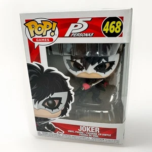 Funko Pop! Games #468 P5 Persona 5 Joker Vinyl Figur. RAR -GEWÖLBT - Bild 1 von 9