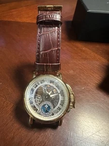 Theorema Casablanca GM101-3 German Skeleton Mechanical Luxury Watch - Picture 1 of 7