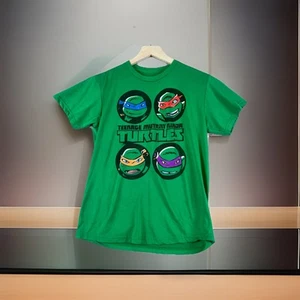 TMNT Active Shirt Boys Medium (10-12)Green Turtles - Picture 1 of 4