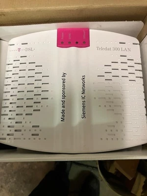 Teledat 300 LAN mit Netz- und LAN Kabel - Bild 1 von 4