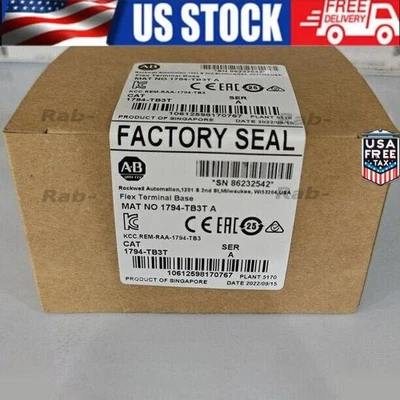 Módulo terminal de E/S flexible Allen-Bredley AB 1794-TB3T SER A 1794TB3T nuevo en caja Foto 1 de 2