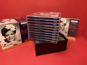 Billie Holiday 24 Carat Gold Edition All of Me 10 CD Box with book Complete - Picture 1 of 3