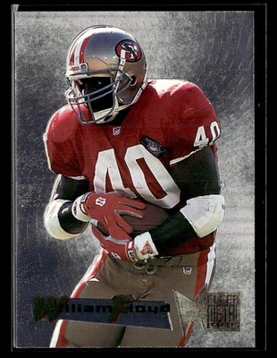 1995 Fleer Metal William Floyd #17 Silver Flashers - Image 1 of 2