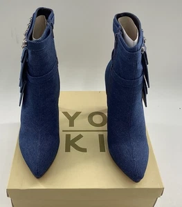 Botas de mezclilla para mujer YO KI talla 6,5 KHELANI-09.        Z3A-c - Imagen 1 de 6