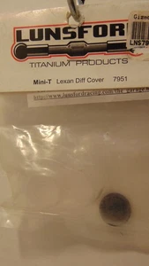 HTF Lunsford #7951 MTeam Losi Mini-T 1.0 CLEAR Gear Cover NIB - Picture 1 of 1