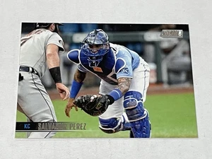 2021 Stadium Club Baseball #10 - Salvador Perez - Kansas City Royals - Picture 1 of 2