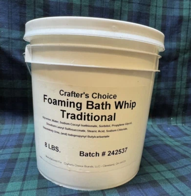 Crafter's Choice Foaming Bath Whip Traditional 8 Lbs
