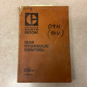 CAT Caterpillar 193B PARTS MANUAL BOOK HYDRAULIC CONTROLS for D9H TRACTOR sn 42V - Foto 1 di 4