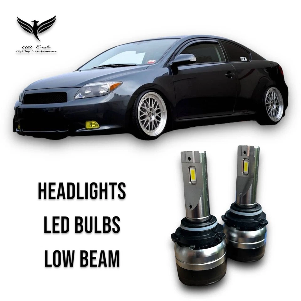 Faro Scion tC 2004-2007 bombillas LED haz bajo blanco 6500 k 24000 lms Foto 1 de 4