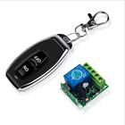 12V Relay 1 Channel Wireless RF Door Remote Control Switch Receiver Transmitter