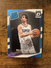 2017-18 Optic Basketball Milos Teodosic Rated Rookie Card 155 Clippers