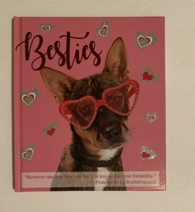 Besties Friendship Gift Book w/ Sayings BFF Hardcover - Imagen 1 de 5