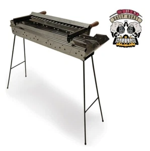 Canalina A Carbone + Rotazione Automatica Cuoci Arrosticini 17 Slot - Foto 1 di 4