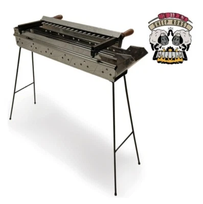 Canalina  A Carbone + Rotazione Automatica Cuoci Arrosticini 17 Slot  - Immagine 1 di 4