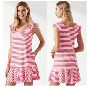 Tommy Bahama Breaker Bay Flounce Spa Dress SPF 50 Size XS Beach Resort Vacation - Picture 1 of 7