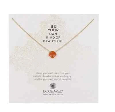 Hermoso collar de aventurina roja Dogeared Be Your Own Kind of W1331 Foto 1 de 2