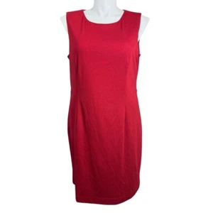 Chico's Dress Size XL Red Sleeveless - Picture 1 of 9