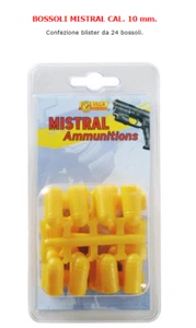 Villa Giocattoli Gommini Proiettili Calibro 10mm Per Pistola Giocattolo Mistral  - Foto 1 di 3