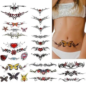 8 Sheets Bell Temporary Tattoos for Women Sexy Temporary Tattoos Stickers - Picture 1 of 3