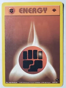 Tarjeta Pokémon Desafío Gimnasio 2000 Fighting Energy 127/132 PL - 1ª EDICIÓN - Imagen 1 de 3